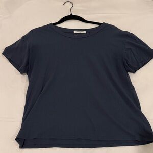 Classic Navy Blue Women's Top